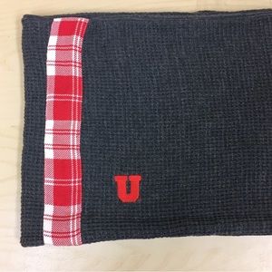 University of Utah Gray Infinity Scarf